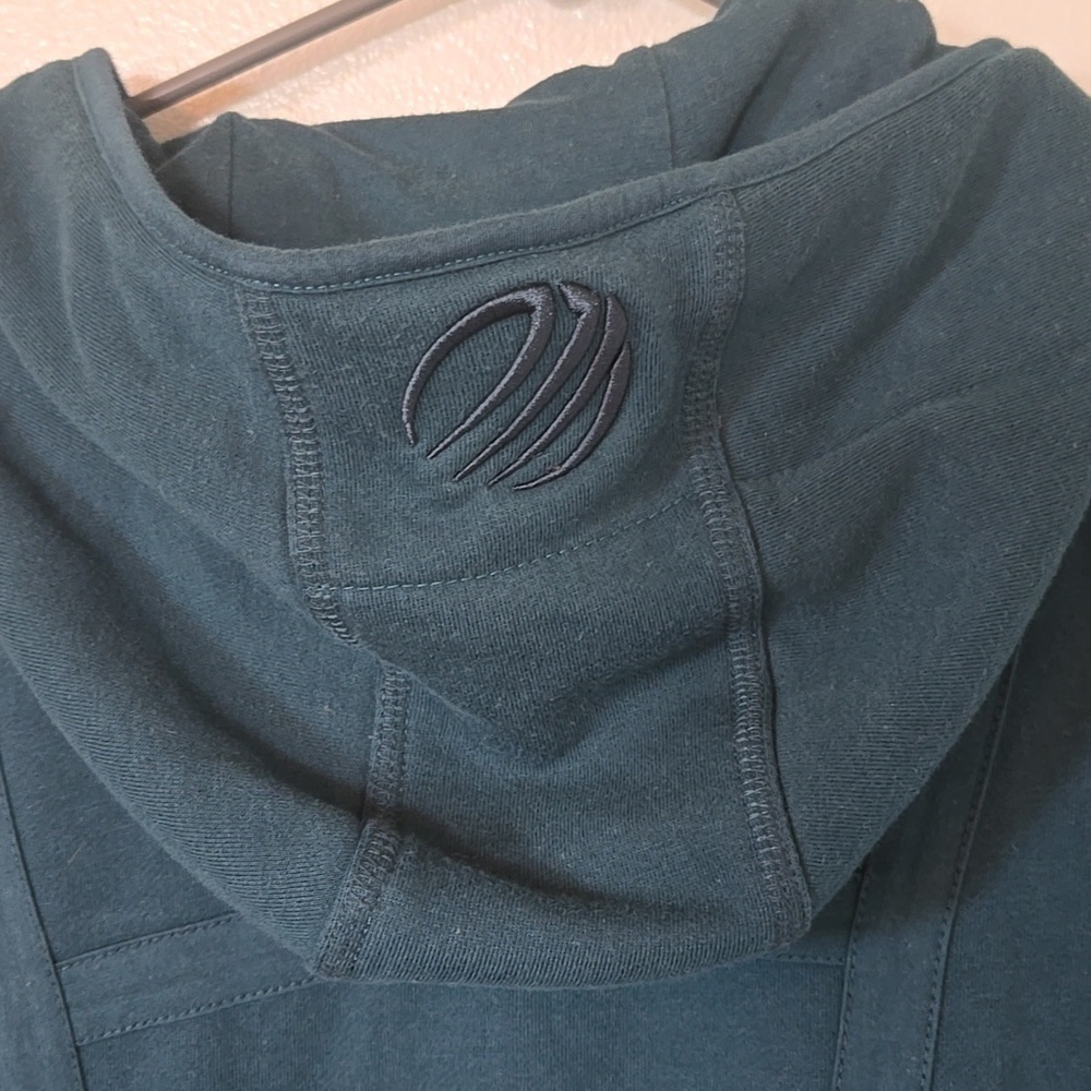 Mondetta Performance Gear | Teal Zip Up Jacket Size Medium - Picture 8 of 10